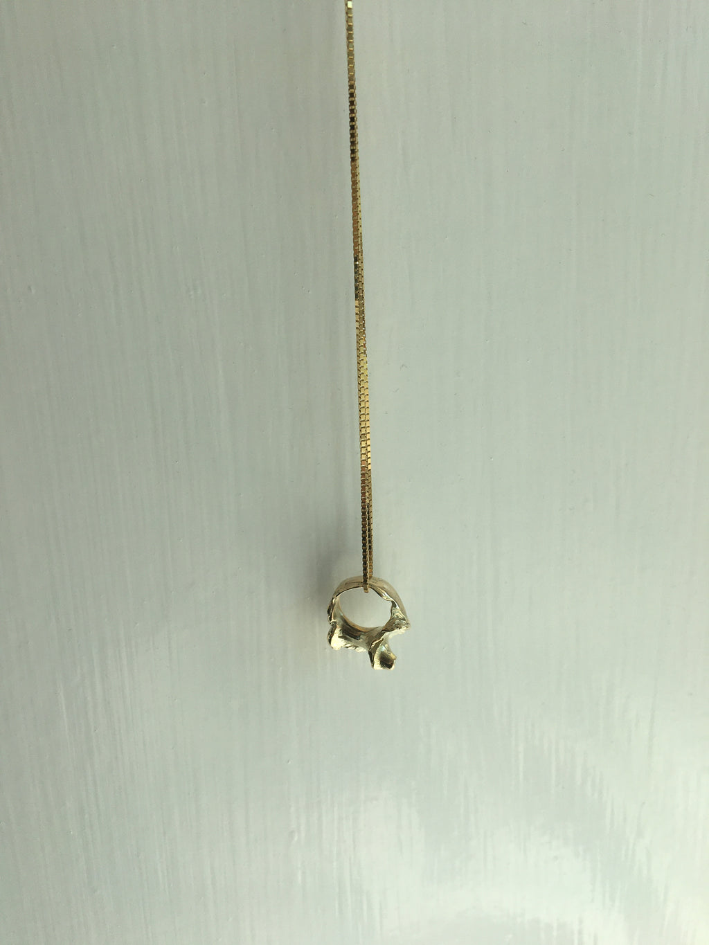 Seek Shelter Necklace 14k gold