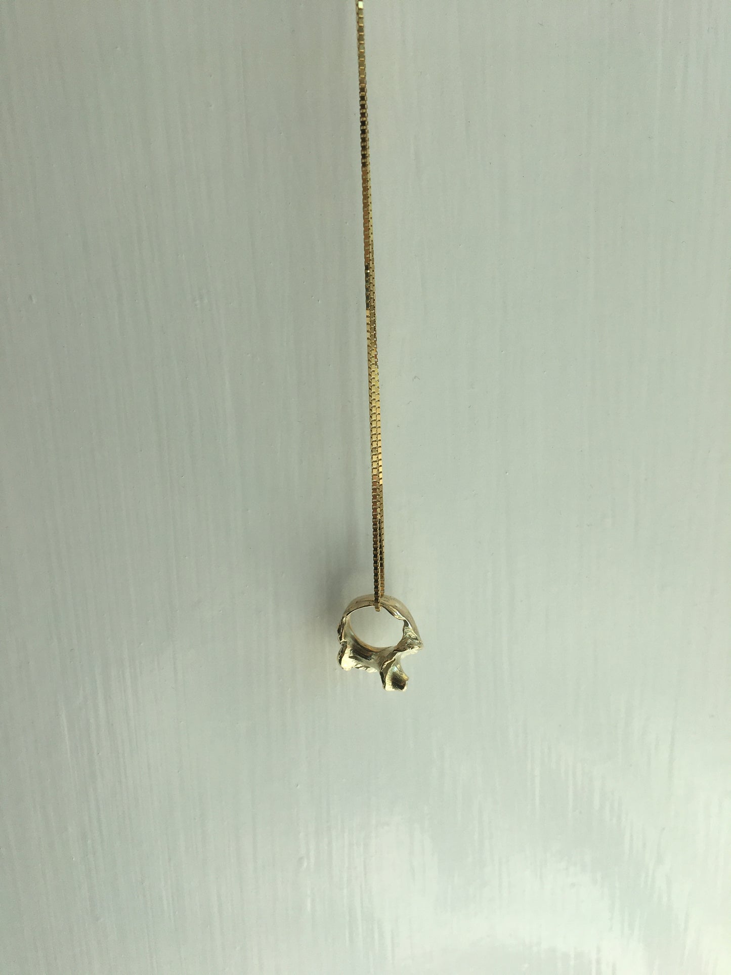 Seek Shelter Necklace 14k gold