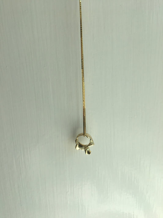 Seek Shelter Necklace 14k gold