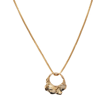 Seek Shelter Necklace 14k gold