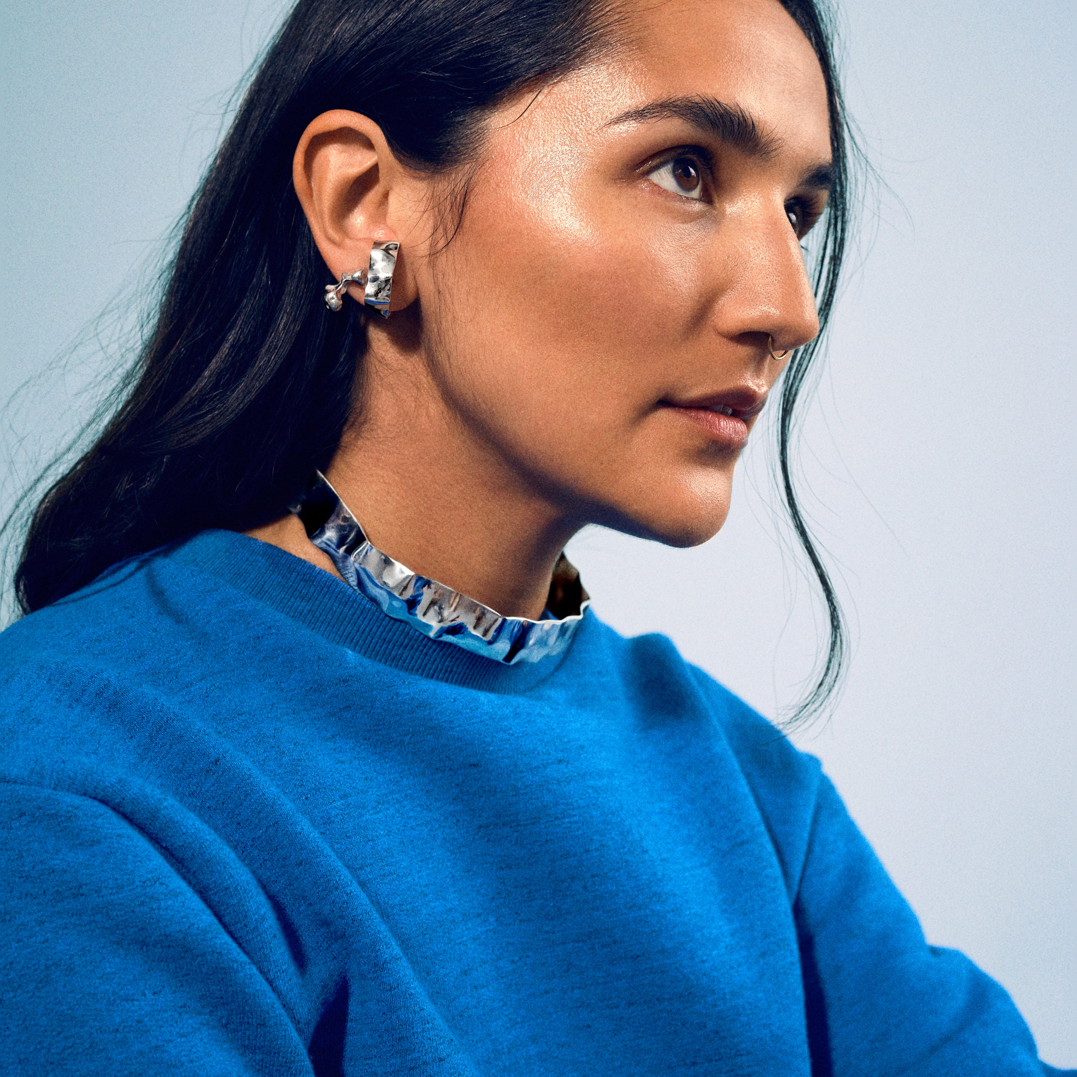 Organic Meltdown Earring