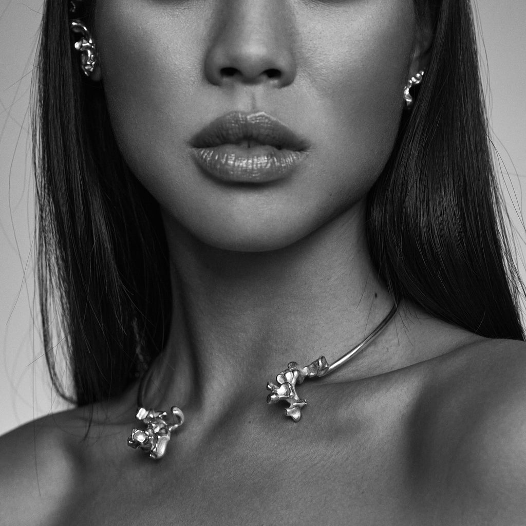 Organic Meltdown Earring