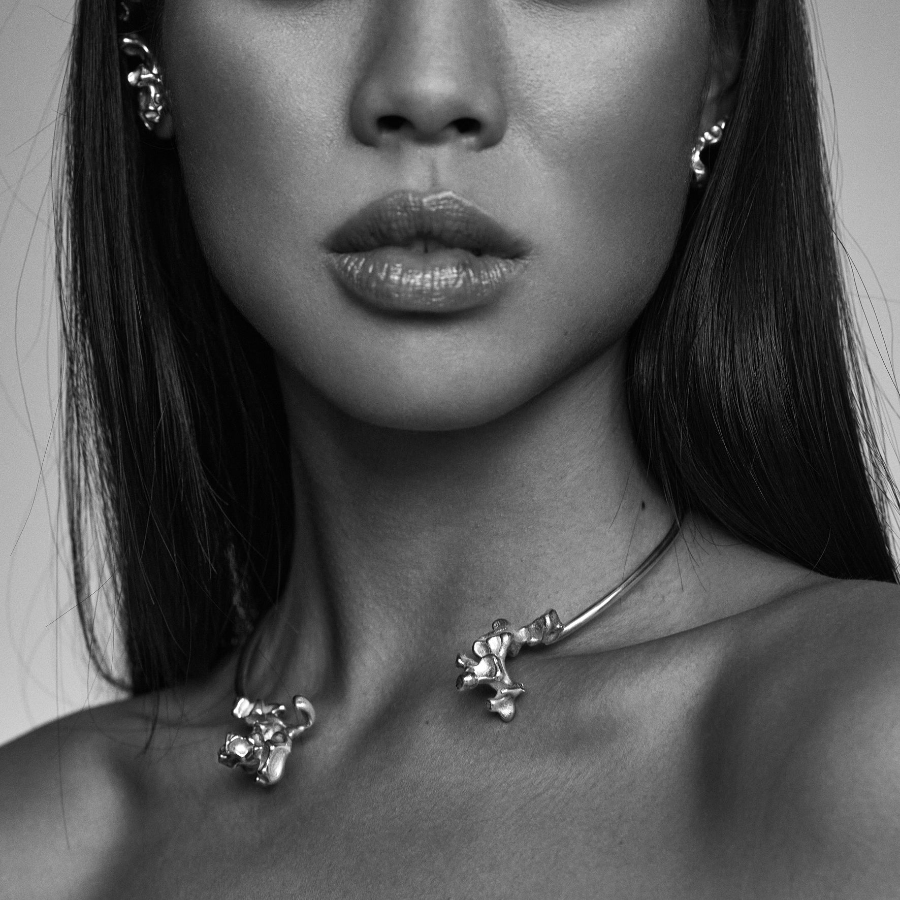 Organic Meltdown Earring