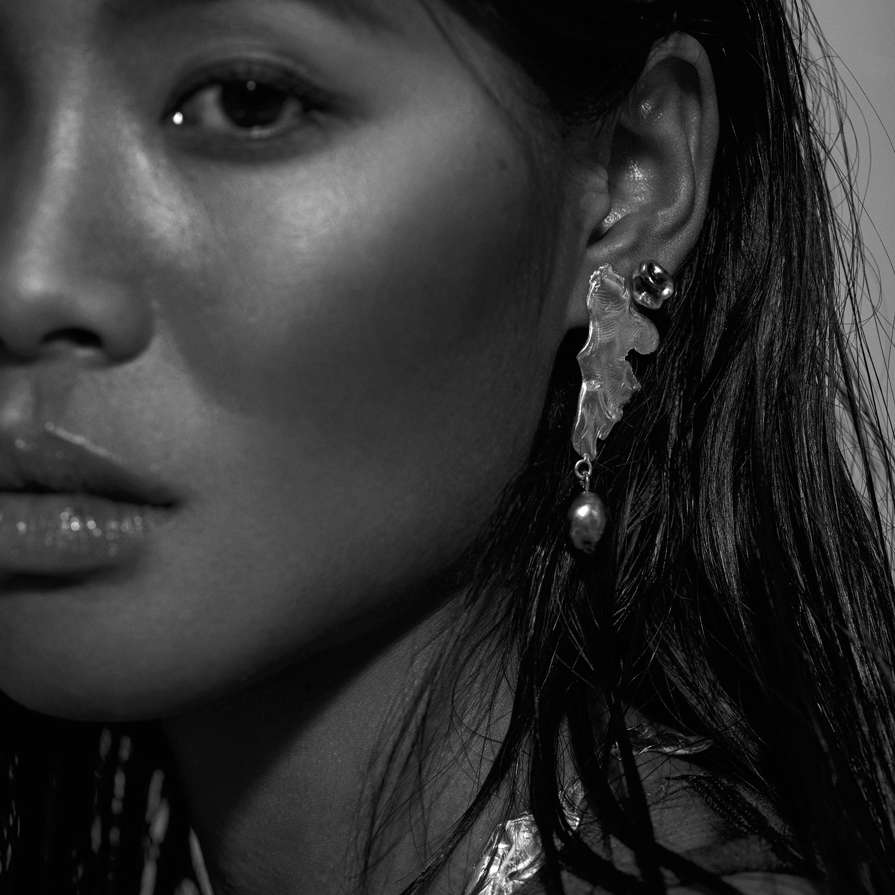 Keshi Pearl Earrings