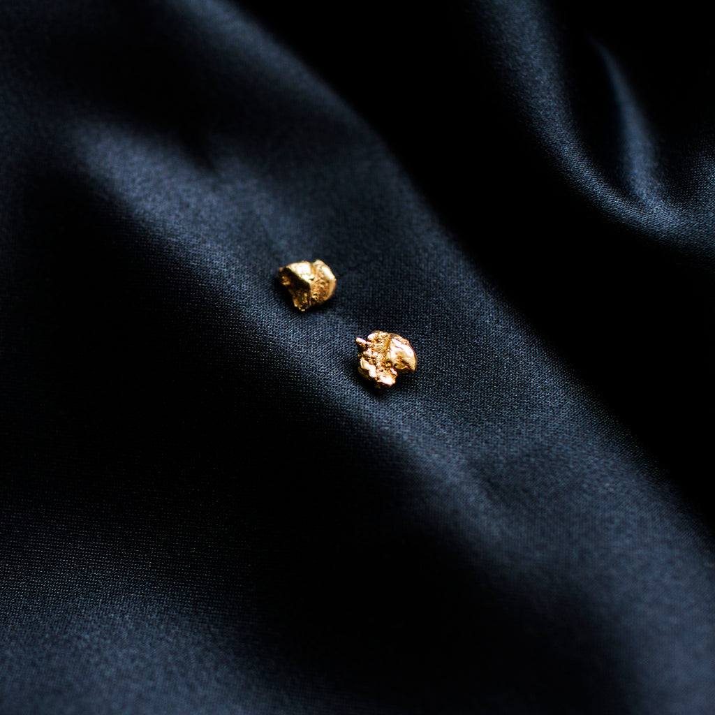 Zero Waste Earrings 14k gold