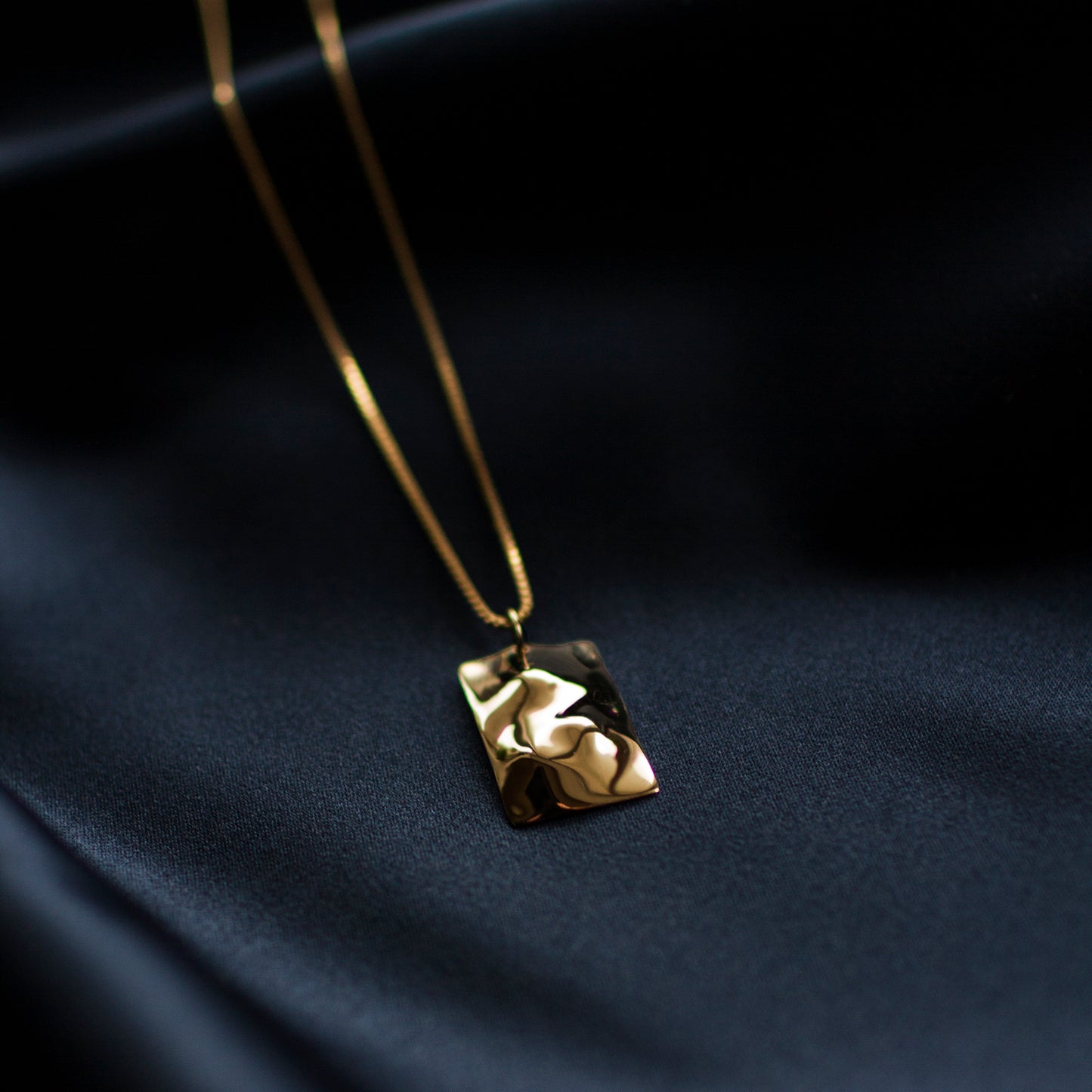 Imperfection Necklace 14k gold