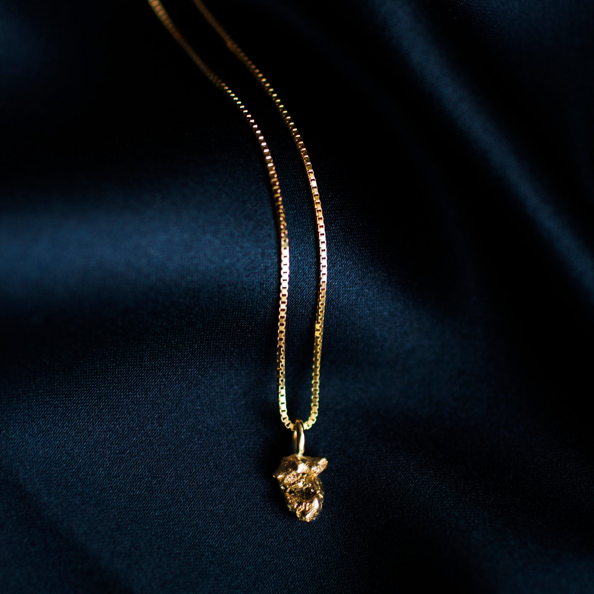 Zero Waste Necklace 14k gold