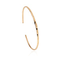 Onepoint Hammered Bracelet 14k gold