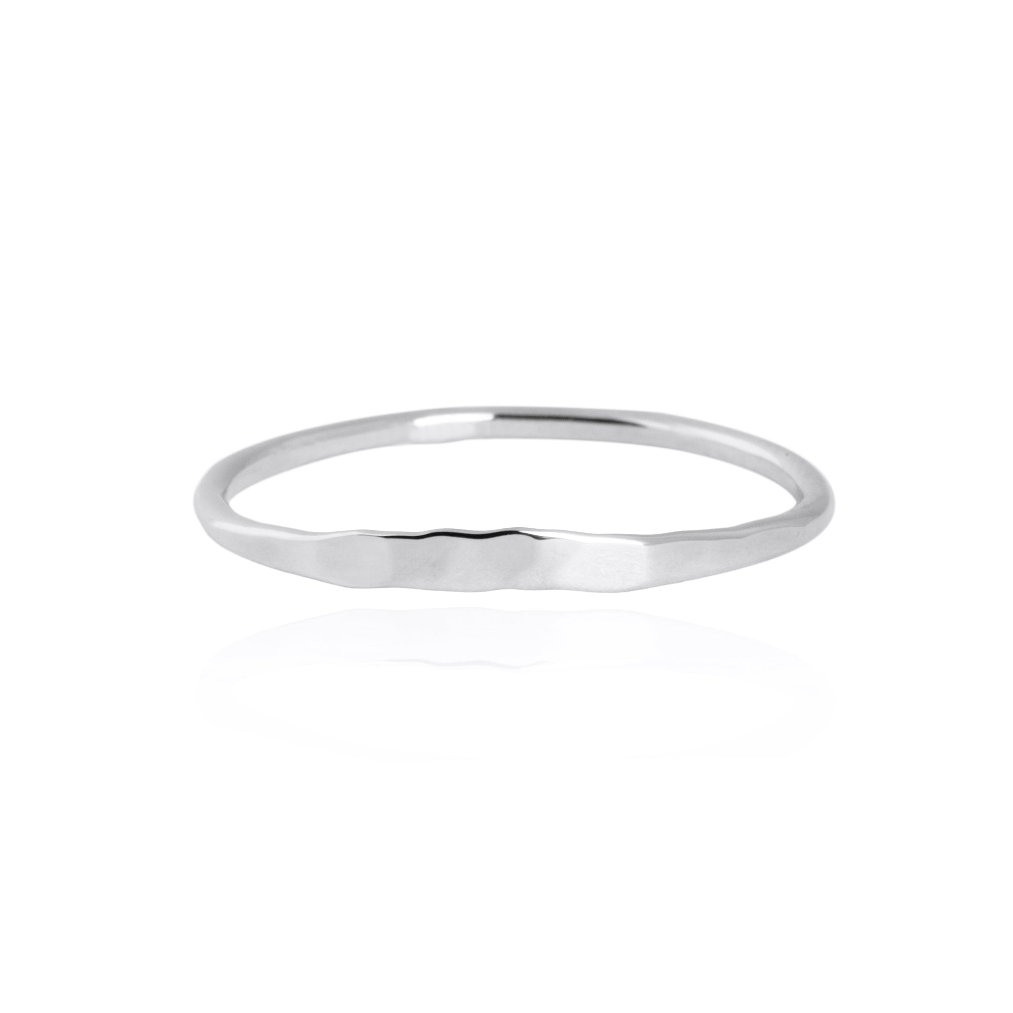 Onepoint Hammered Ring 0.1