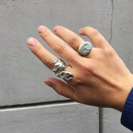 Organic Twisted Ring