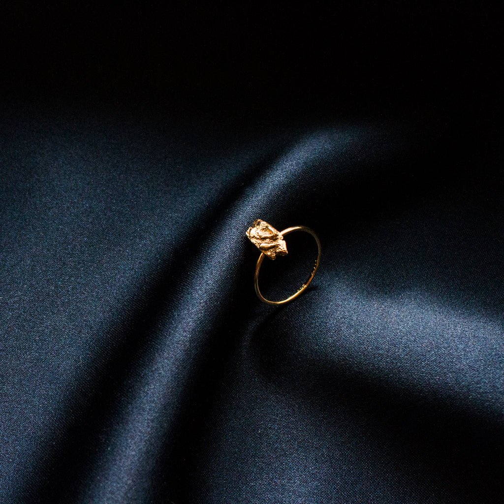Zero Waste Ring 14k gold